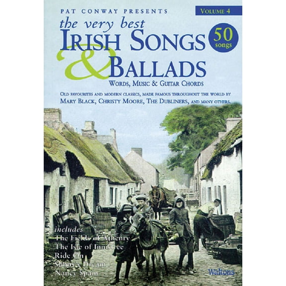 Pre-Owned The Very Best Irish Songs & Ballads - Volume 4: Words, Music & Guitar Chords (Paperback) 1857200950 9781857200959