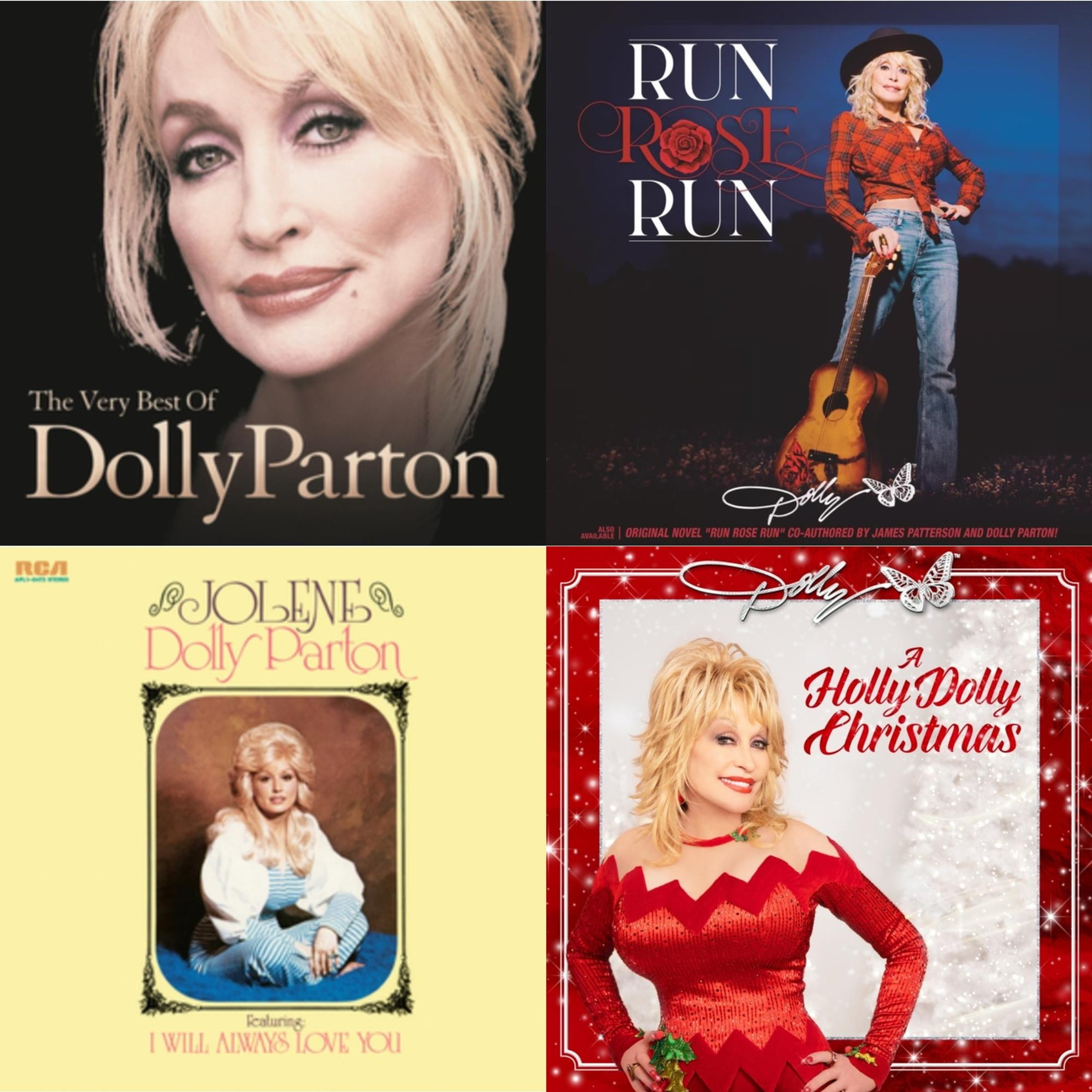 Very Best Of Dolly Parton (2LP) & Run Rose Run & Jolene (140G/Dl Insert ...