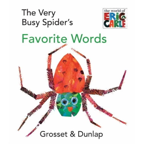 Very Busy Spiders Favorite Words (Board Book)