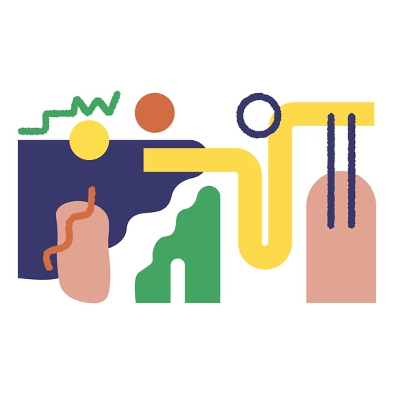 Very Gay Paint Fun Haus Modular Mural Peel and Stick Wall Decals