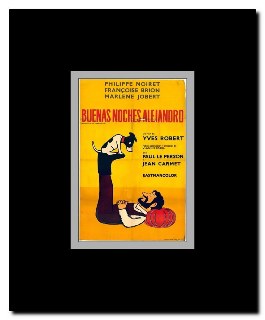 Very Happy Alexander Framed Movie Poster