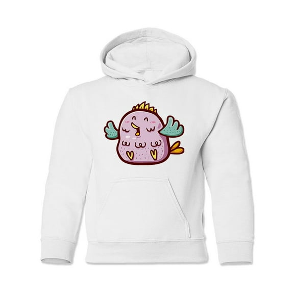 Very Happy Bird Hoodie Juniors -Image by Shutterstock,  x-Large
