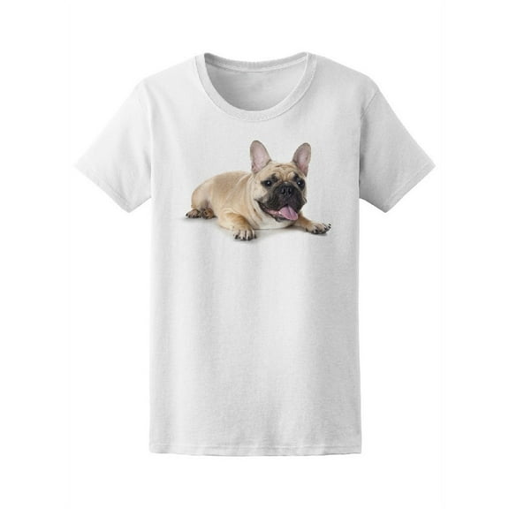 Very Happy French Bulldog Tee Women's -Image by Shutterstock