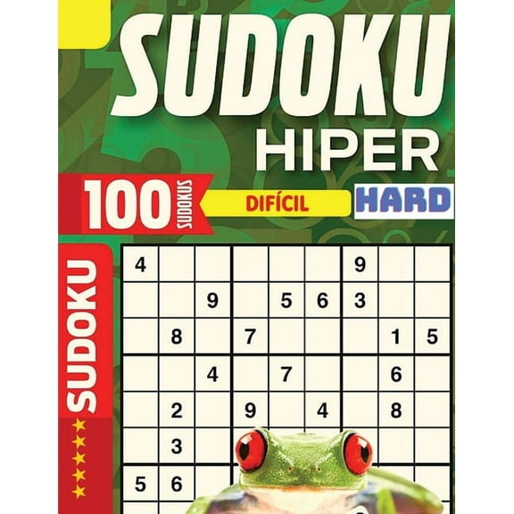 Very Hard Sudoku Puzzle Book for Adults: Large Print Sudoku for Advanced Players, (Paperback)