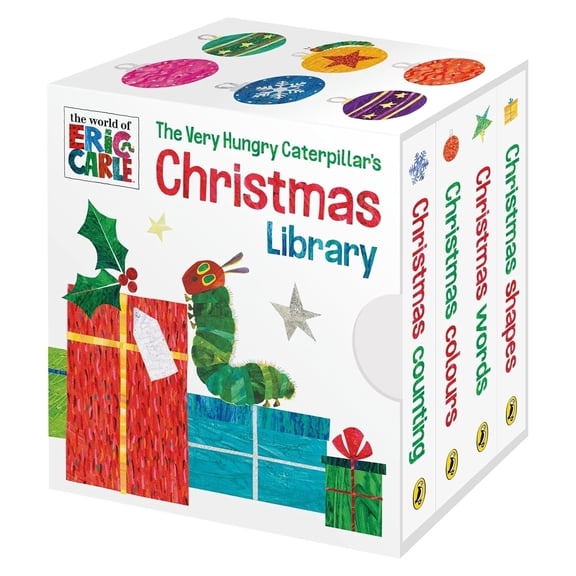 Very Hungry Caterpillar Christmas Library - Walmart Exclusive (Hardcover)