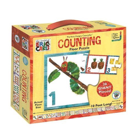 The Very Hungry Caterpillar Counting Floor Puzzle