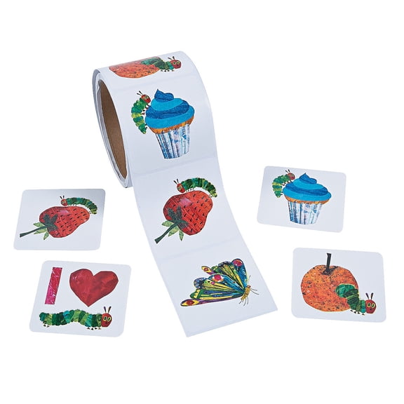 Very Hungry Caterpillar Roll Sticker - Stationery - 1 Piece