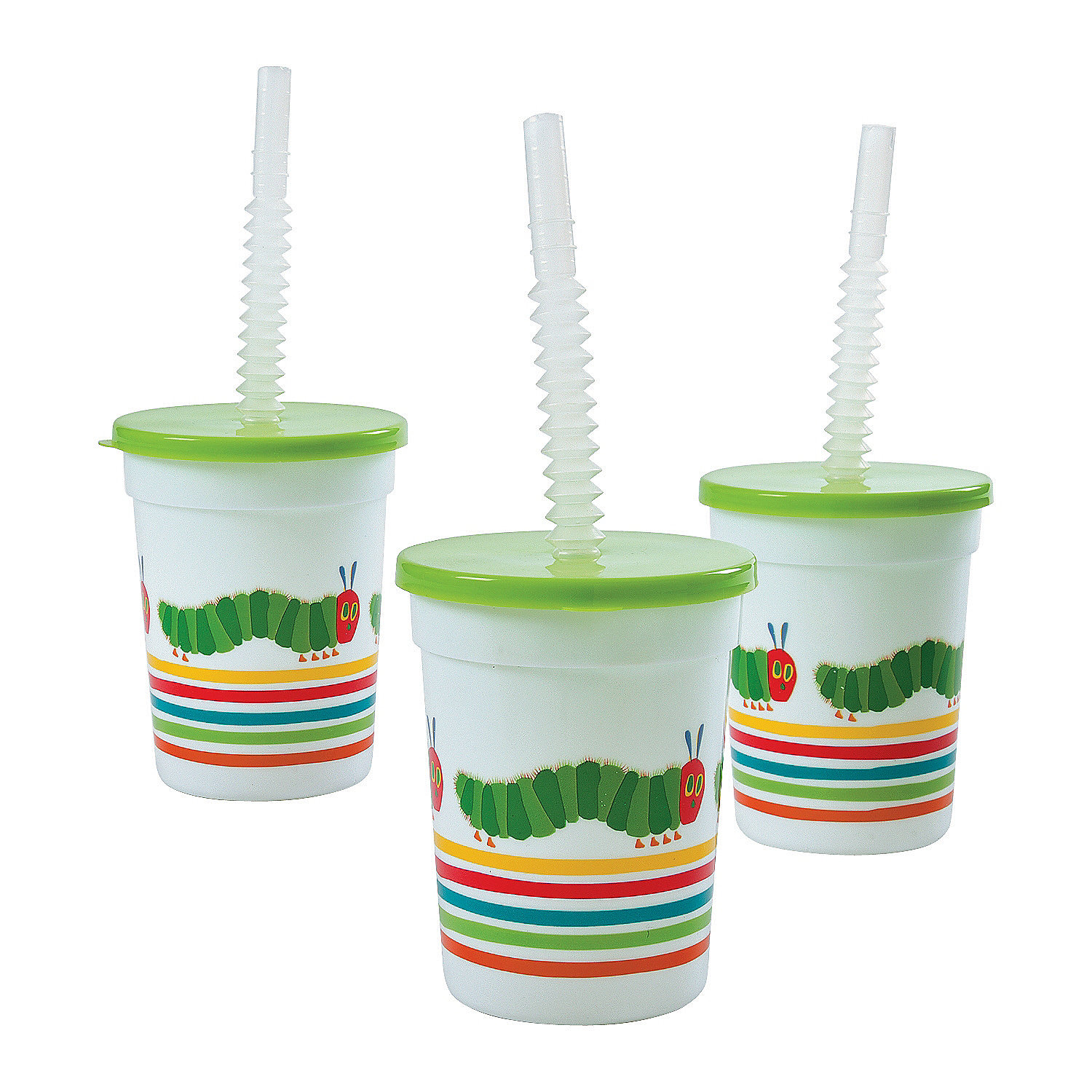The Very Hungry Caterpillar Tableware Party Cups Child Green Blue The Very Hungry Caterpillar Tableware Party Cups Child Green Blue