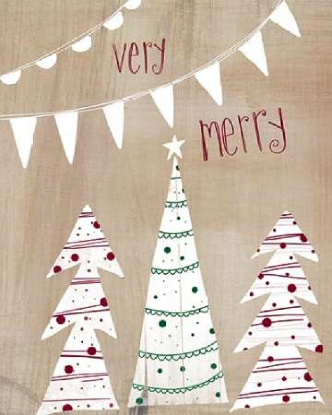 Very Merry Canvas Art - Katie Doucette (24 x 30)
