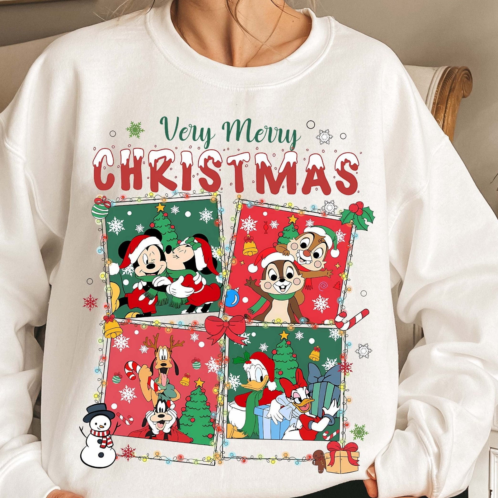 Very Merry Christmas Sweater, Disney World Family Matching Christmas