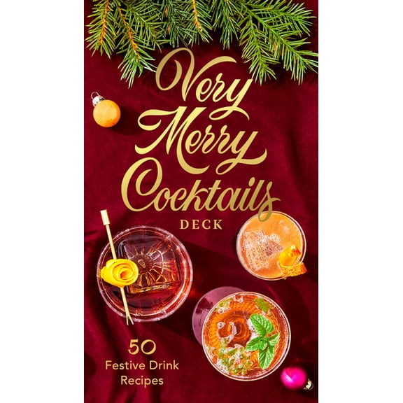 Very Merry Cocktails Deck : 50 Festive Drink Recipes (Cards)