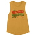 thumbnail image 1 of Very Merry Obstetrician Women's Muscle Tank Small Antique Gold, 1 of 5