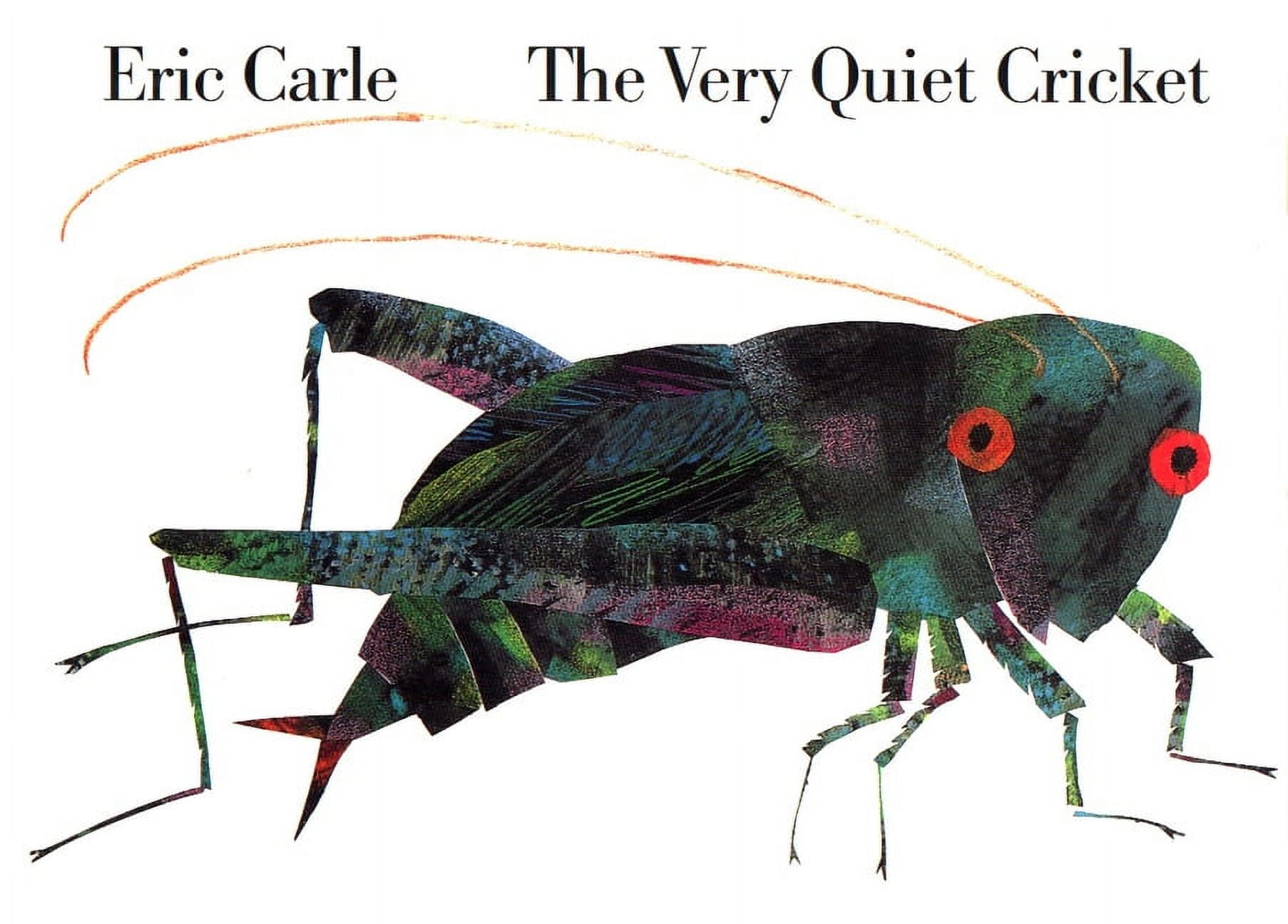 Er12 The Very Quiet Cricket 音声絵本 Eric Carle, Very Quiet Cricket Board Book, ISBN 9780399226847