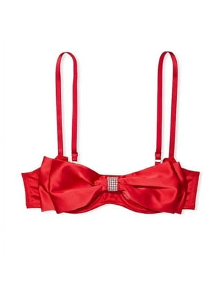 BEST VS Victorias Secret Sexy RED LACE Sheer Hooks Cheeky Underwear S NWT