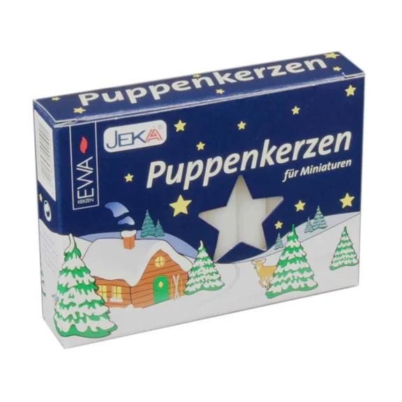 Very Small German Candles White 10Mm Cdd050X900Xw - German Pyramid Candles