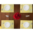 thumbnail image 1 of Very Small Gingham 1/8th Inch Checkered Cotton Dinner Table Placemats Holiday Home Decoration 13" x 19" (Pack of 4), 1 of 11