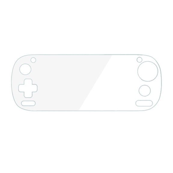 Very Thin Gaming Screen Guard Strong Smudges Not Shock Screen Protector for KONKR Pocket Fit Use