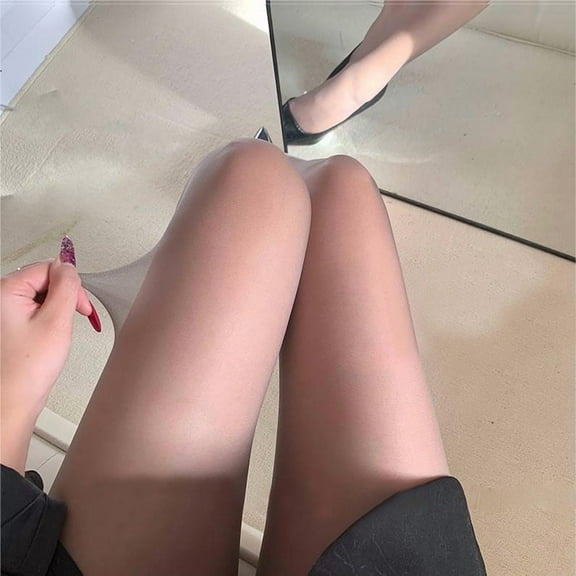 Very Thin Women's Silk Stockings  Business Solid Color Ultra-thin Anti Hook Light Leg Artifact Sexy Silk Stockings Pantyhose