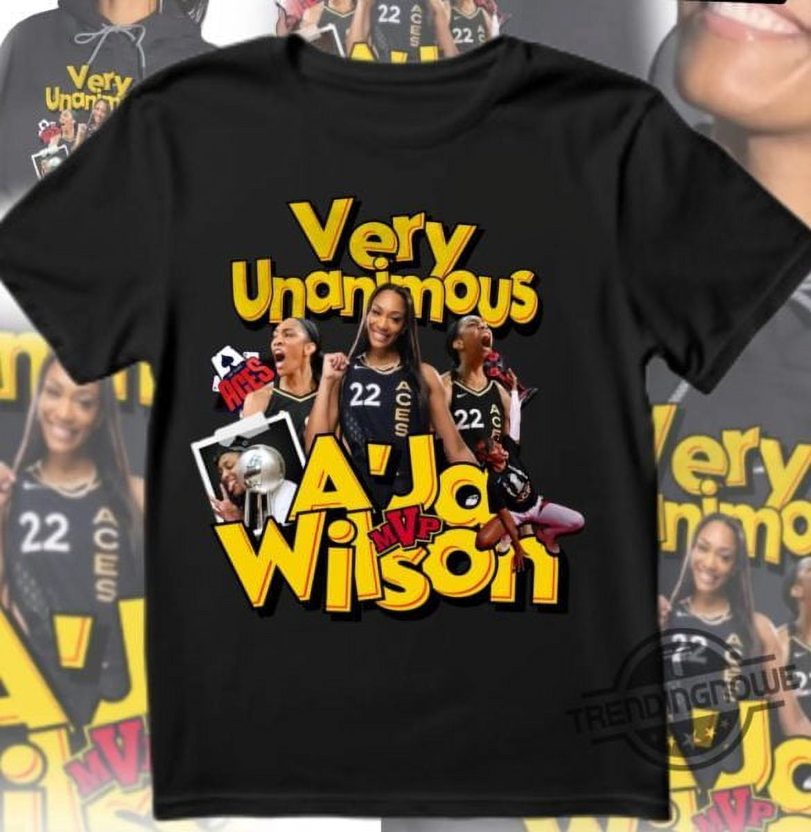 Very Unanimous Shirt Aja Wilson Mvp Shirt Basketball Shirt Wnba 2024