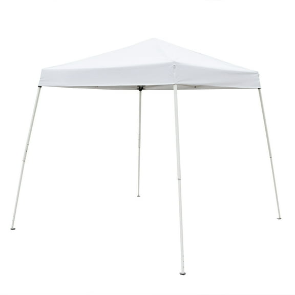 Veryke 10' x 10' Outdoor Instant Shelter Pop-Up Canopy Tent w/ Carrying Bag, Garden Gazebo Pavilion for Wedding Party - White