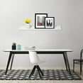 thumbnail image 1 of Veryke 14 Inches Floating Wall Shelves, Wooden Wall Shelf for Home - Set of 3 - White, 1 of 6