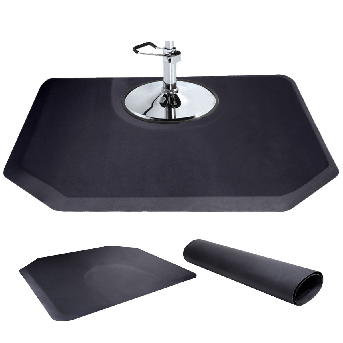 Veryke 5 x 4ft Salon Anti Fatigue Mats, Beauty Salon Salon Mat, Standing Mat, Salon and Barber ...