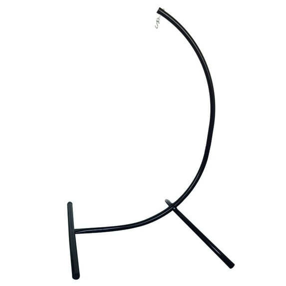 Veryke C Shape Hammock Chair Stand, Hammock Chair Swing Stand, Portable Space Saving Design Steel Stand Hammock C Stand for Outdoor Patio or Indoor