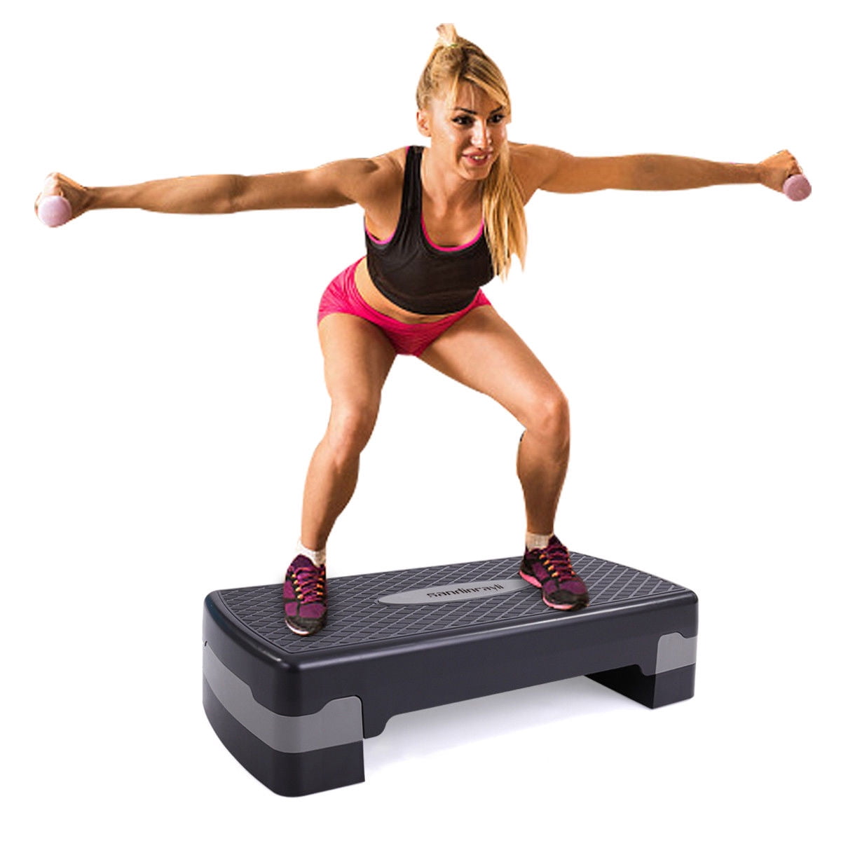 Veryke Fitness Aerobic Step, Adjustable Exercise Step Stool Step ...