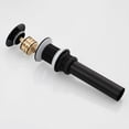 thumbnail image 1 of Veryke Sink Pop Up Drain Stopper, without Overflow, Removable Strainer Basket Black, 1 of 10