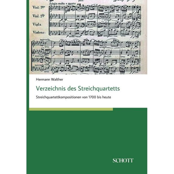 Verzeichnis Des Streichquartetts (Paperback)