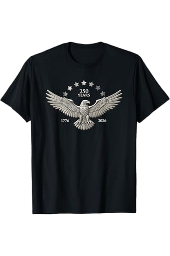 Vesco 250th Anniversary USA 1776 2026 Eagle T-Shirt