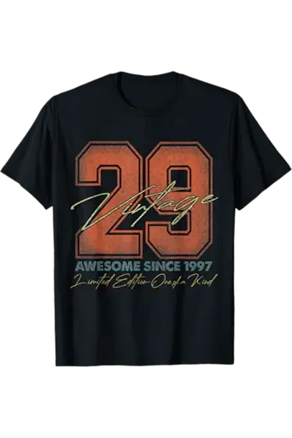 Vesco 29 Year Old Gifts Vintage 1997 Edition 29th Birthday T-Shirt