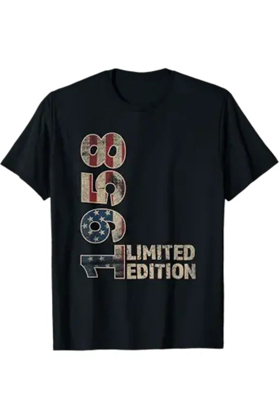 Vesco 68th Birthday Gift men Vintage born 1958 turning 68 Year Old T-Shirt