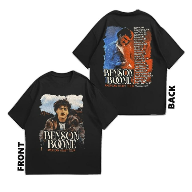 即購入可】benson boone American heart 公式tシャツ Benson Boone
