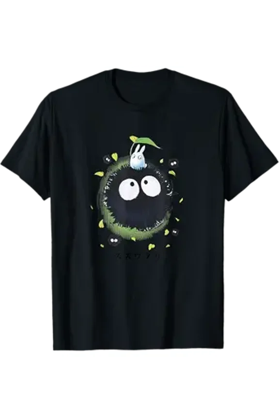 Vesco Funny Soot Balls Japan Art Graphic Adults & Youth T-Shirt