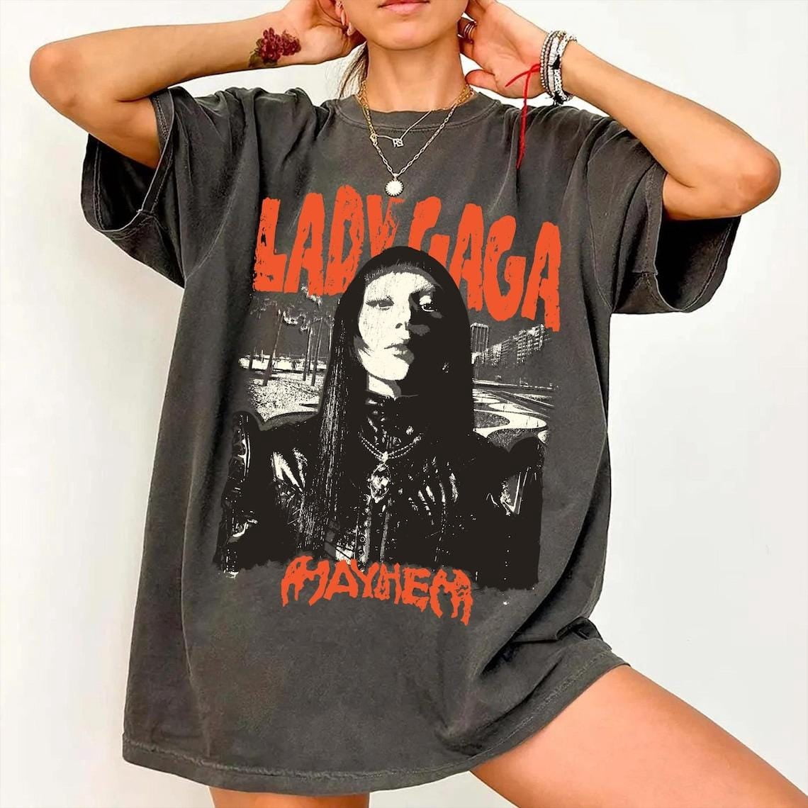 Vesco Hot Trending Lady Gaga The Mayhem Ball Tour Shirt, Lady Gaga Tee ...