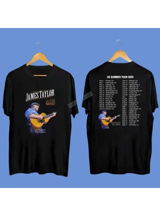 James Taylor コンサートTシャツ Vintage 70s/80s James Taylor Concert T Shirt Selected by Black