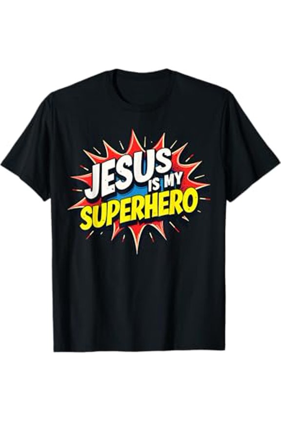 Vesco Jesus is my Superhero T-Shirt