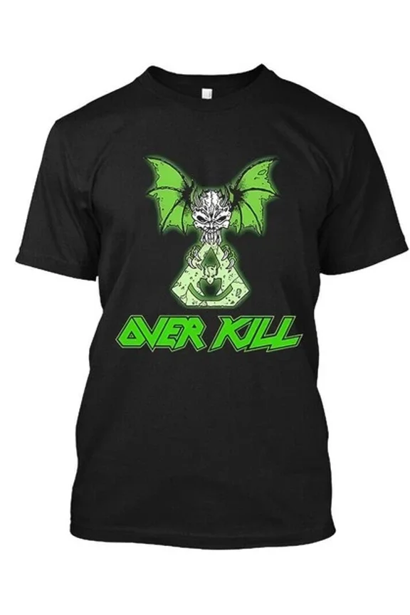 Vesco Limited New Popular Overkill American Thrash Music Classic Graphic T-Shirt S-5Xl