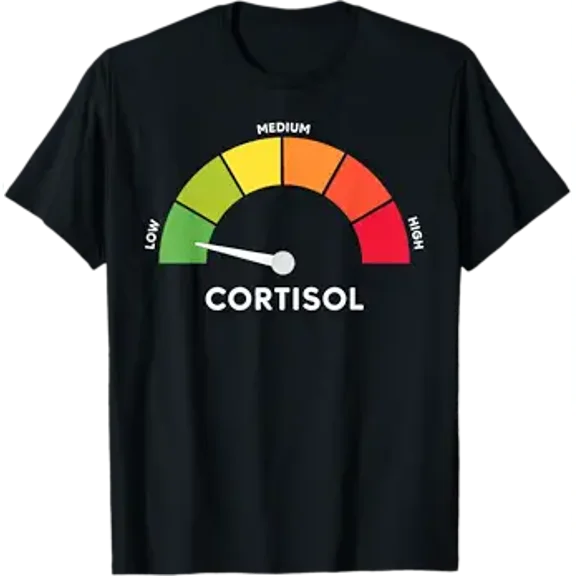 Vesco Low Cortisol Levels Meme T-Shirt
