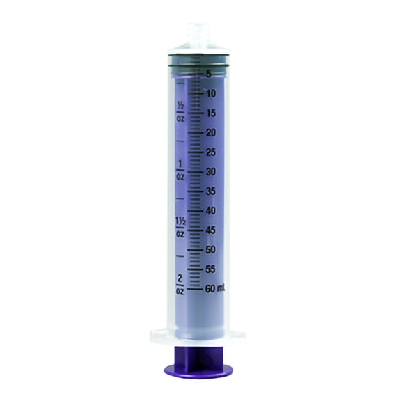 Vesco Medical ENFIT Standard Tip Syringes, 60ML (10)