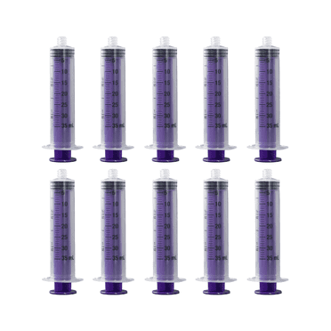 Vesco Medical ENFit Standard Tip Syringes, 35ml (Pack of 10)