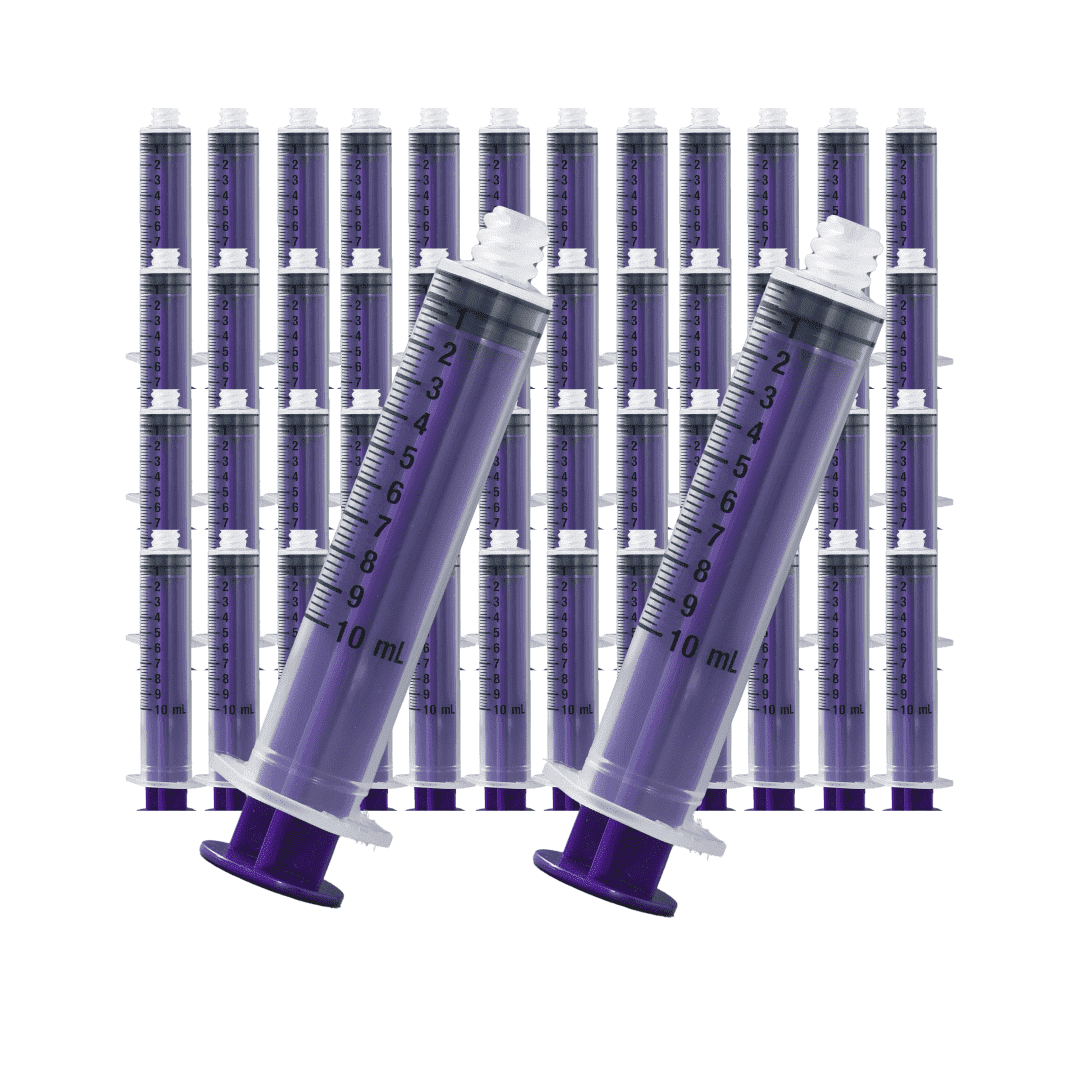 Vesco Medical ENFit® Syringe, 10ml (Pack of 50)