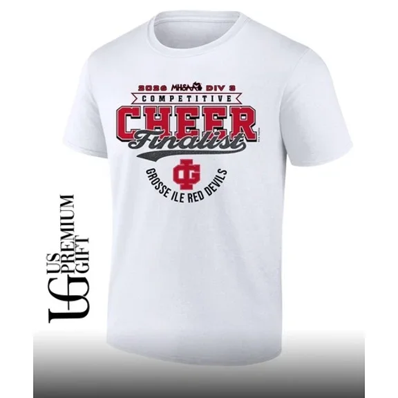 Vesco Red Devils Mhsaa Competitive Cheer D3 Finalist Shirt