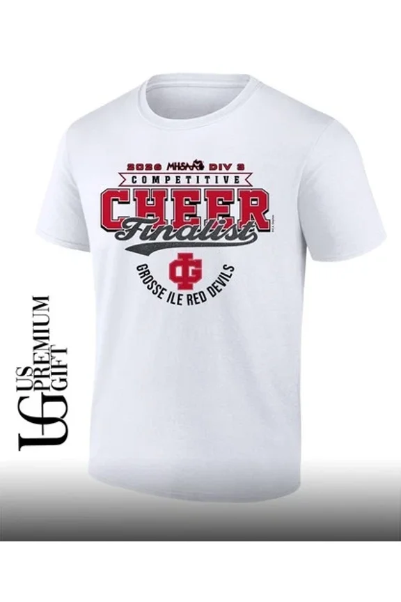 Vesco Red Devils Mhsaa Competitive Cheer D3 Finalist Shirt