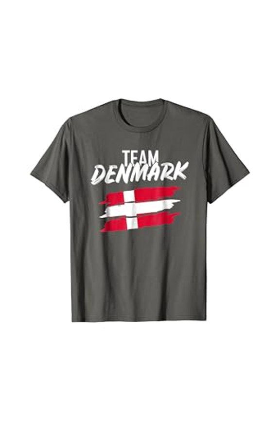 Vesco Team Denmark Soccer T-Shirt | Danish Sport Tee