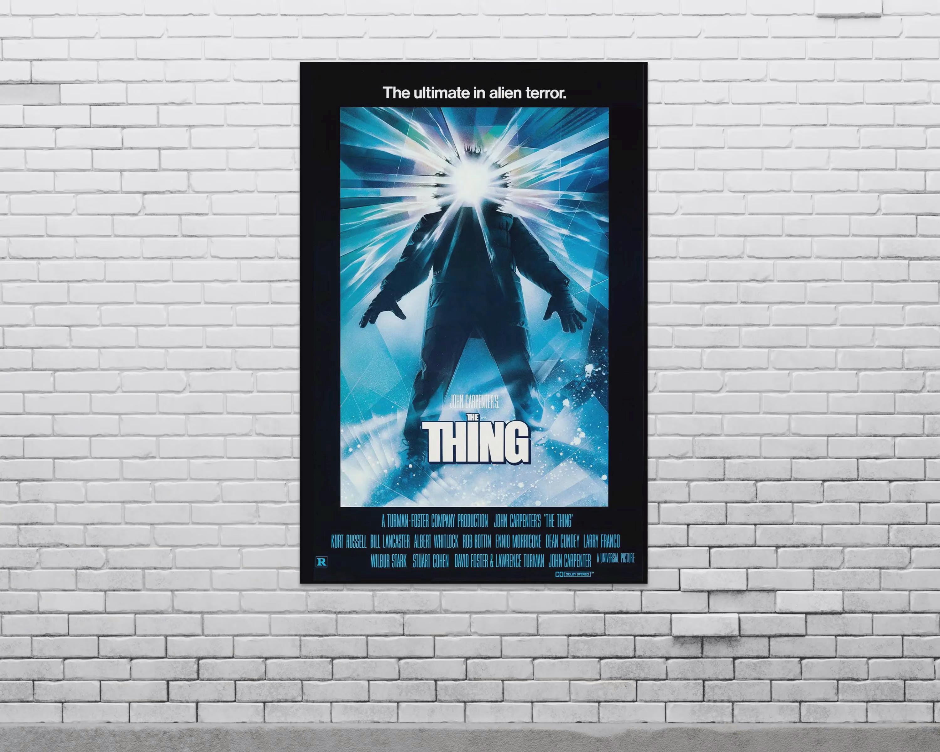 Vesco The Thing 1982 Movie Poster John Carpenter Horror Art Print — free download