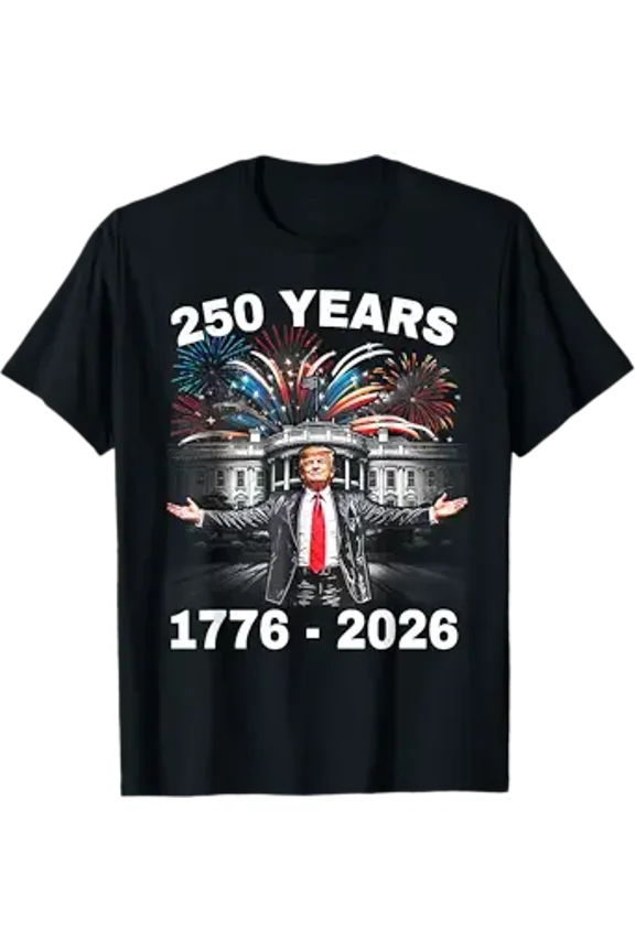 Vesco Trump 250 Years 1776 2026 T-Shirt