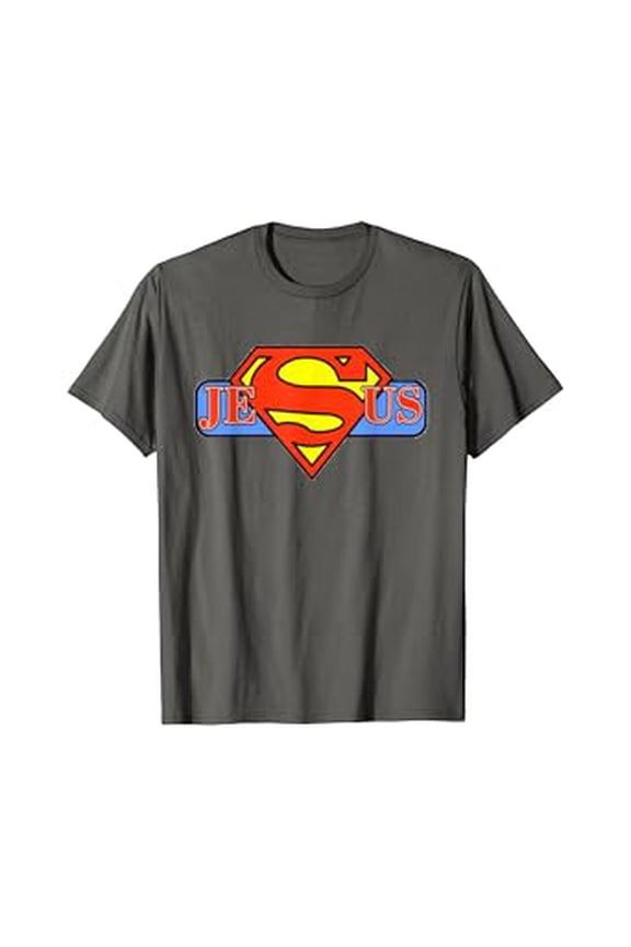 Vesco tshirt My Superhero is Jesus, faith love god shirt T-Shirt
