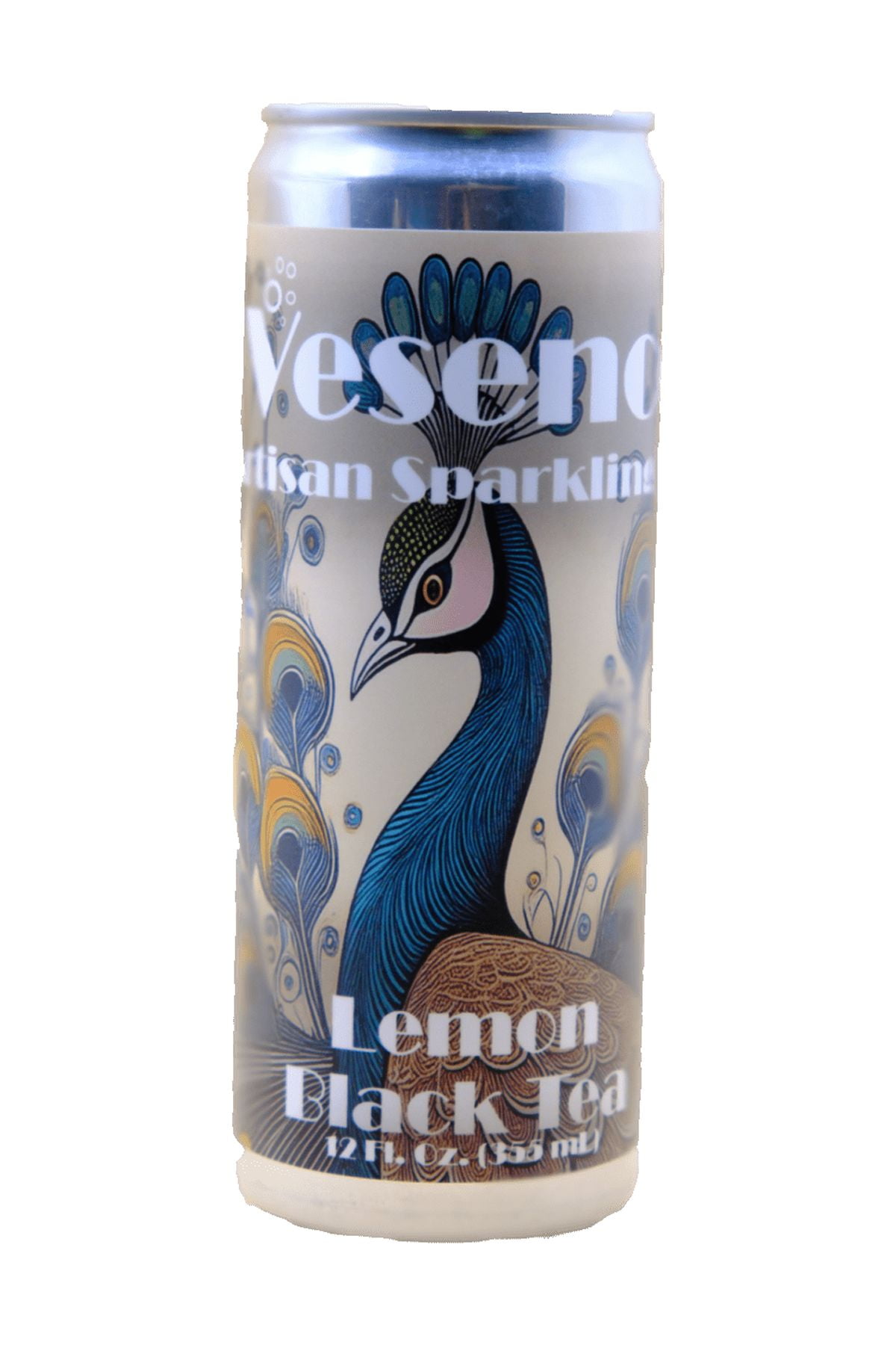 Vesence: Artisan Sparkling Tea, Lemon Black Tea (8-Pack, 12 fl. oz ...
